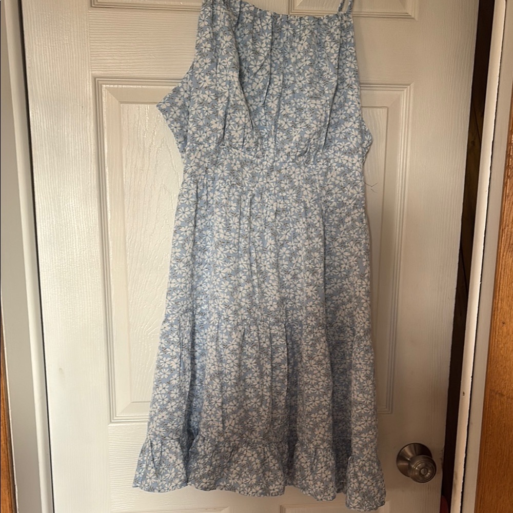 Floral Blue Sundress